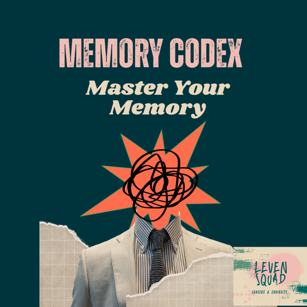 Memory Codex brain training course to improve memory and focus